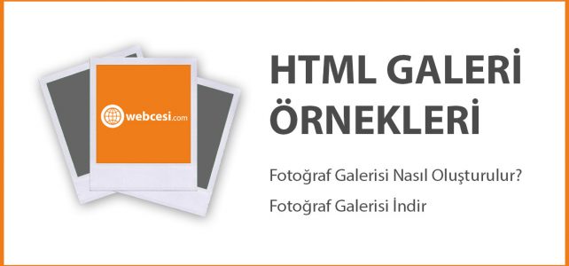 HTML Galeri Örnekleri